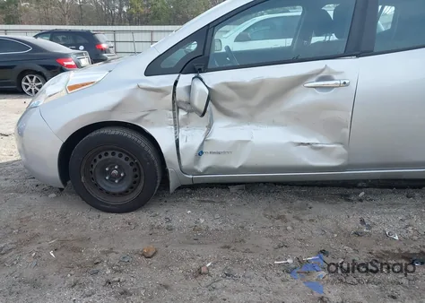 2013 Nissan Leaf S z USA, uszkodzony, nr VIN 1N4AZ0CP7DC416947